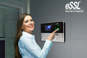 eSSL biometric device for employee attendance tracking
