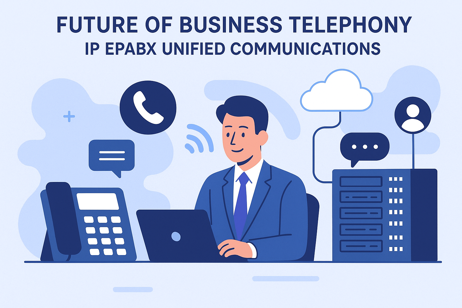 Future of Business Telephony: IP EPABX Unified Communications