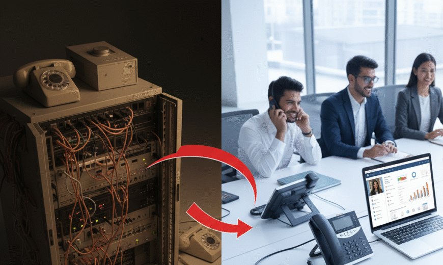 10 Signs to Upgrade from Traditional PBX to IP EPABX System