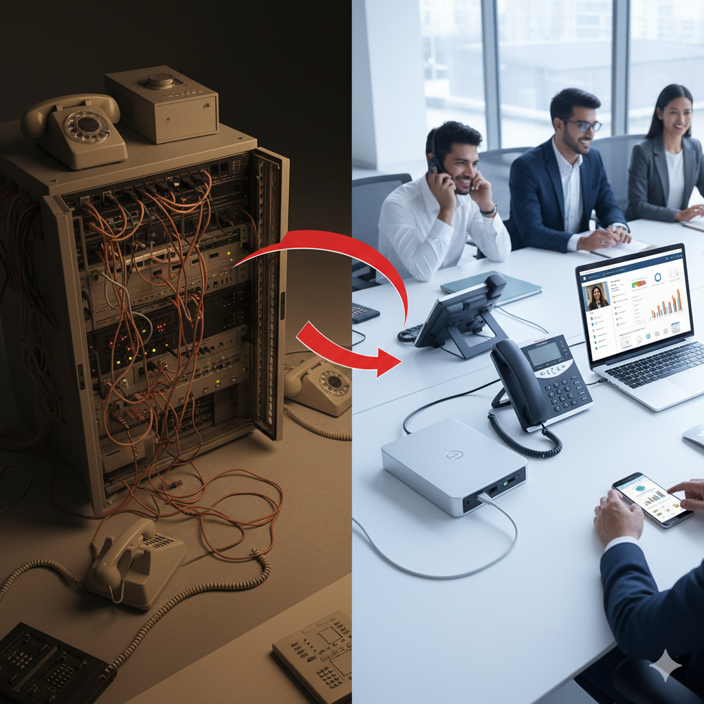 10 Signs to Upgrade from Traditional PBX to IP EPABX System