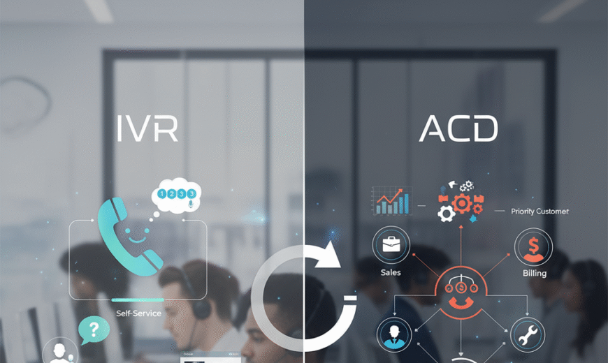 ACD vs. IVR: Understanding the Backbone of Modern Call Centers