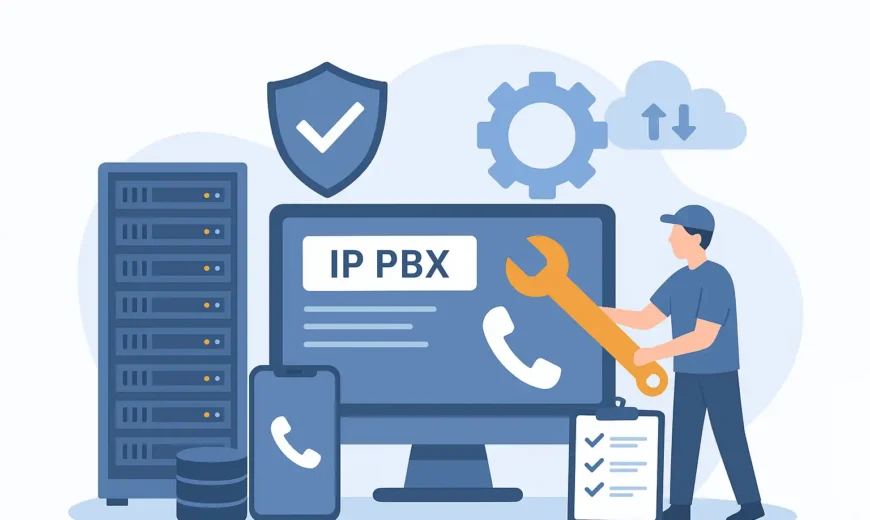 Ensure smooth, secure, and efficient business communication with this complete IP PBX maintenance guide. Learn best practices, security tips, and checklists.