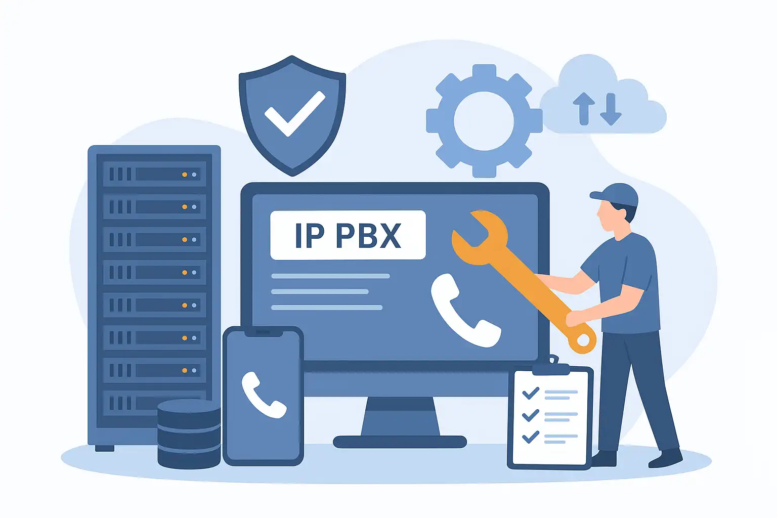 Ensure smooth, secure, and efficient business communication with this complete IP PBX maintenance guide. Learn best practices, security tips, and checklists.