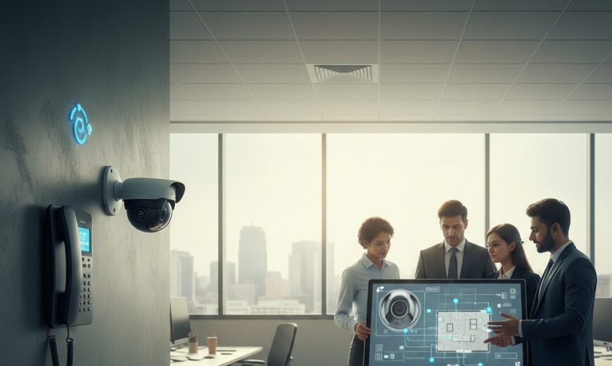 Searching for a CCTV security system near me in Coimbatore? Discover how integrating surveillance with your IP phone system creates a smarter, safer business. Learn the benefits today.