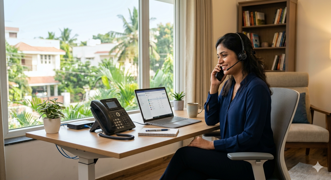 How to Set Up Remote Extensions on IP EPABX for Work From Home (2026 Guide)
