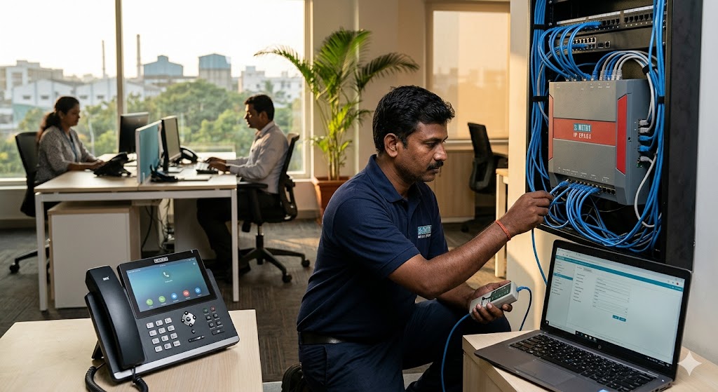 Matrix IP EPABX Dealers in Coimbatore with Installation Support