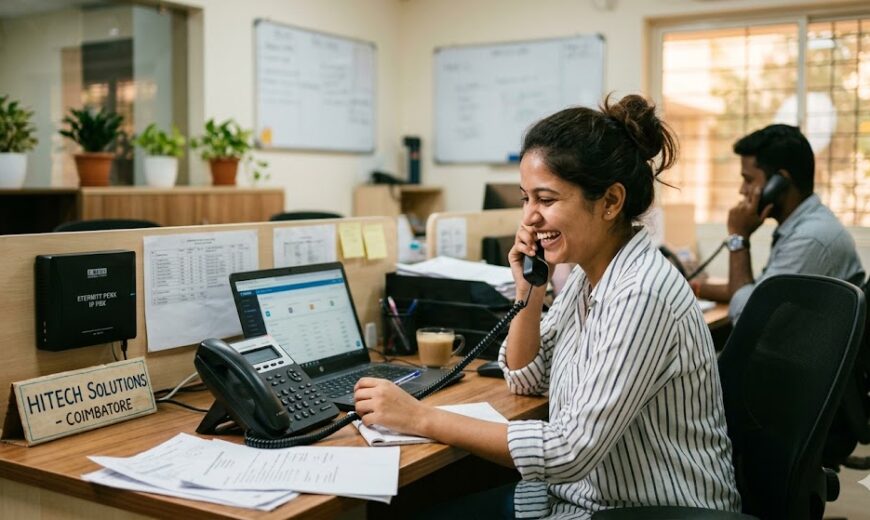 Small Business Phone Systems with IP PBX in Coimbatore Under 50k
