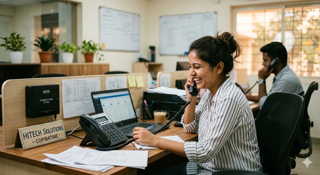 Small Business Phone Systems with IP PBX in Coimbatore Under 50k