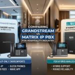 Grandstream vs Matrix IP PBX: Which is Best for Hotels? (2026)