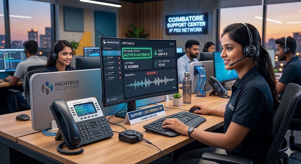 IP PBX with Automatic Call Recording for Support Centers | 2026 Guide