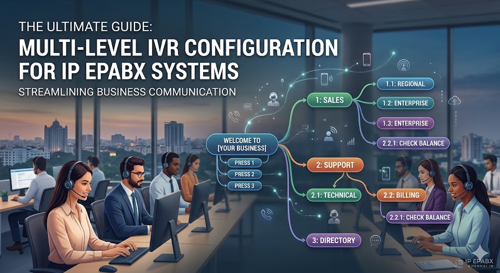 Multi-level IVR Configuration for IP EPABX Systems: Expert Guide