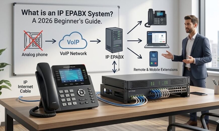 What is an IP EPABX System? A 2026 Beginner’s Guide