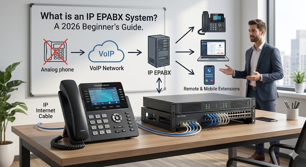 What is an IP EPABX System? A 2026 Beginner’s Guide