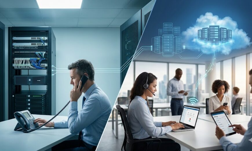The Difference Between Cloud-Based and On-Premise IP PBX