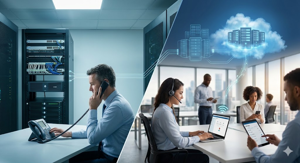The Difference Between Cloud-Based and On-Premise IP PBX