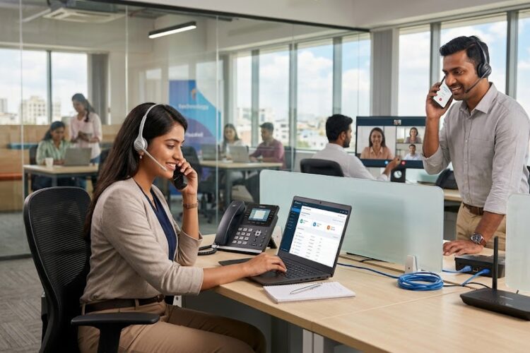Increasing Employee Productivity with Modern Phone Systems | IP EPABX Guide