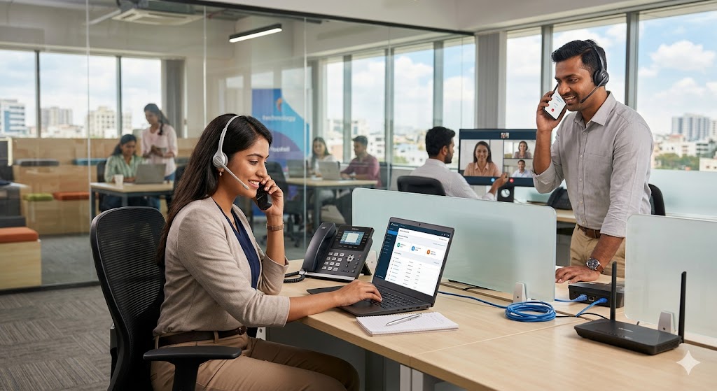 Increasing Employee Productivity with Modern Phone Systems | IP EPABX Guide
