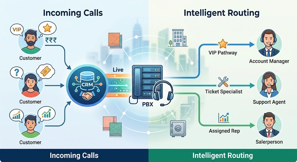 Using CRM Data for Intelligent Call Routing | HighTech Solutions