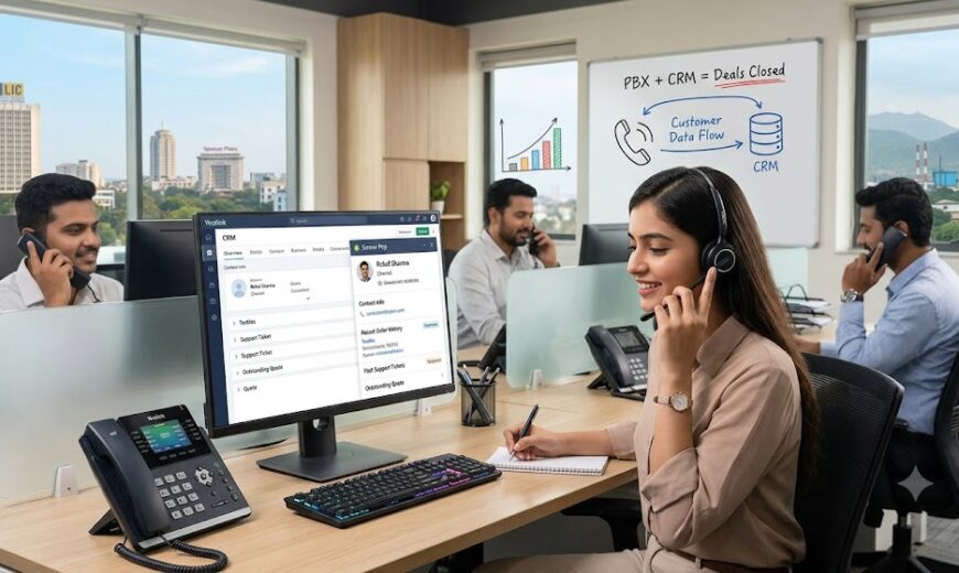 Integrating IP PBX with Your CRM: Benefits & Setup Guide