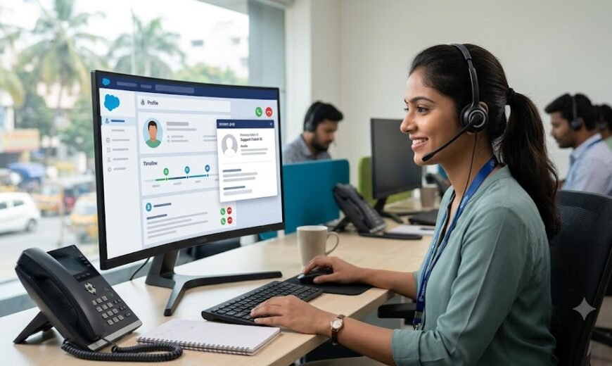 How Salesforce Integration Enhances Customer Support | IP PBX Chennai