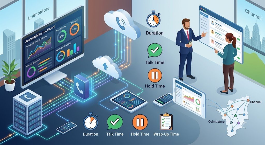 Learn how tracking call durations and metrics drives real accountability, better coaching, and stronger sales outcomes with a modern IP PBX system.
